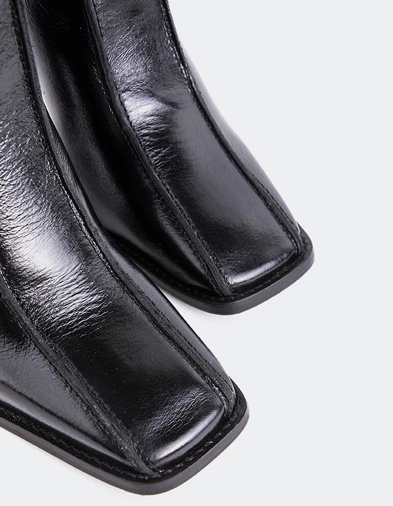 Krakow Black Leather