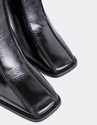 Krakow Black Leather