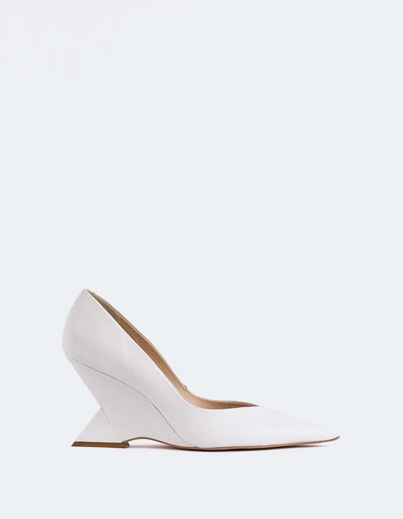 Kressy White Leather