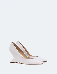 Kressy White Leather