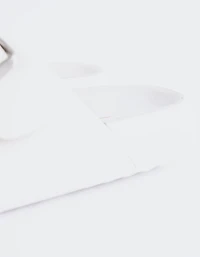 Letizia White Leather