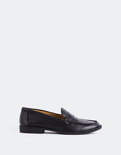 Lettine Black Leather