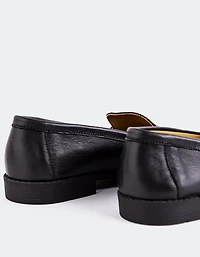 Lettine Black Leather