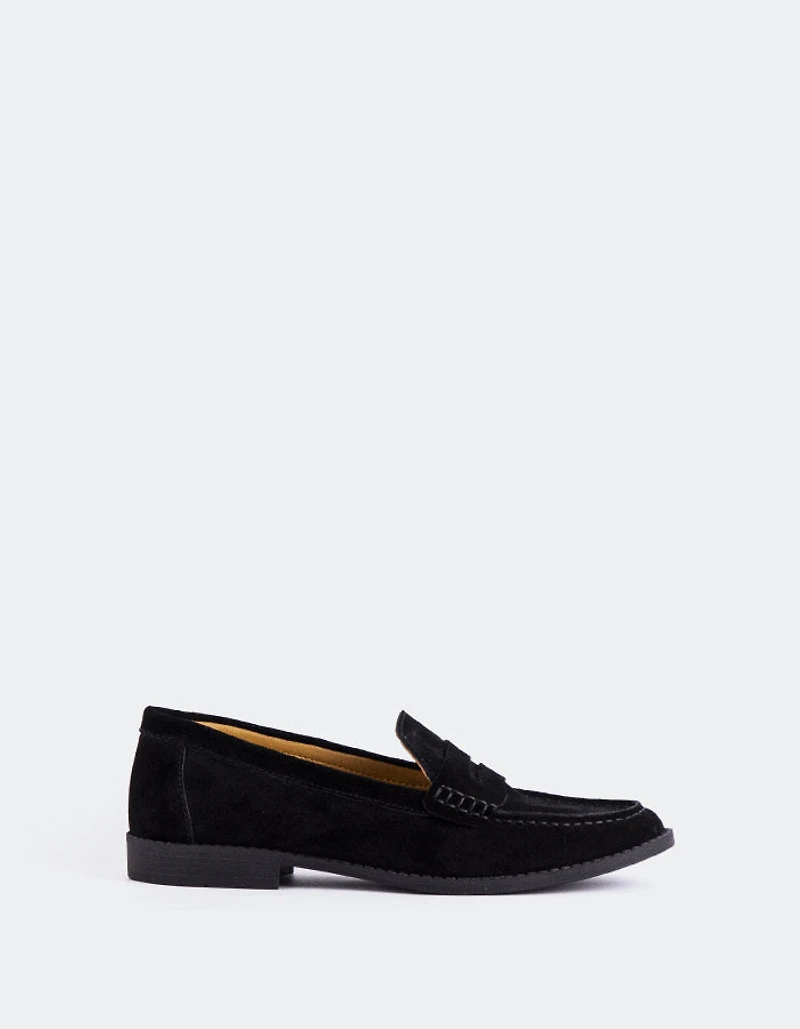 Lettine Black Suede
