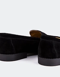 Lettine Black Suede
