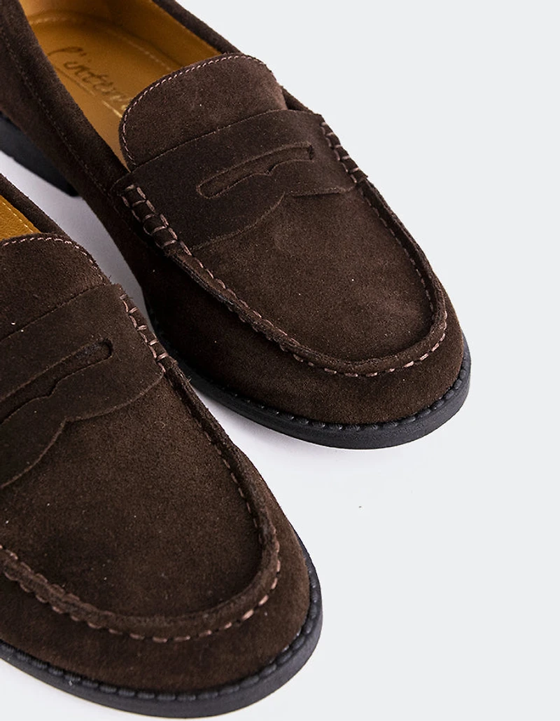 Lettine Brown Suede