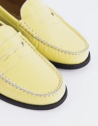 Lettine Yellow Naplack Leather