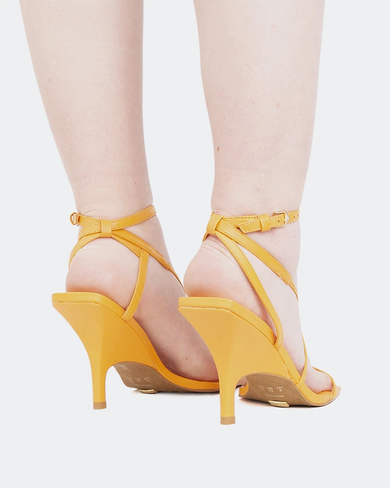 Liquid Orange Leather