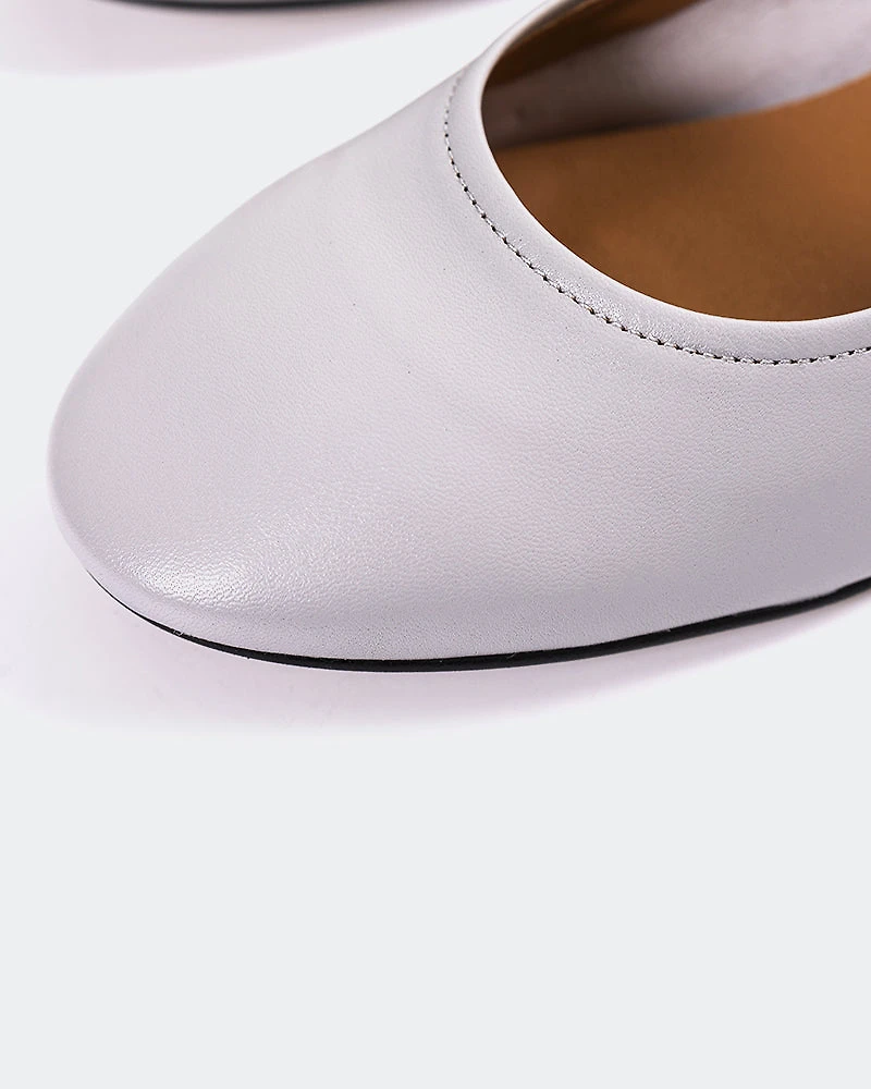 Lisbeth Grey Leather