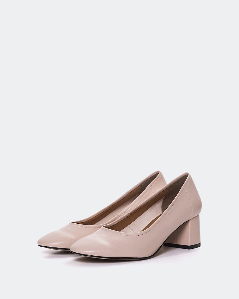 Lisbeth Nude Leather