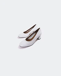 Lisbeth White Leather