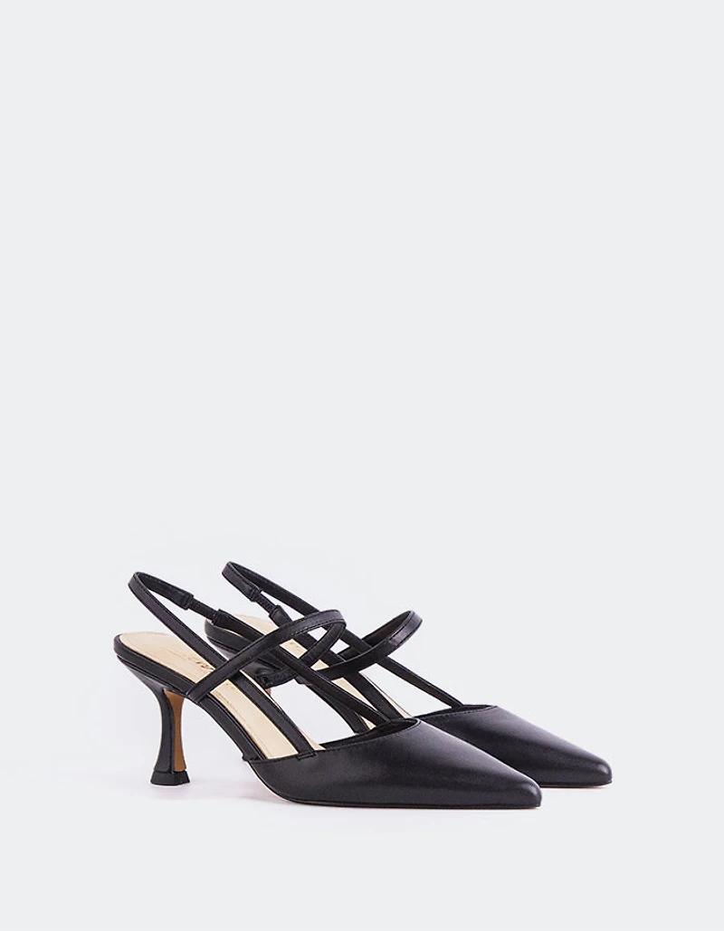 Lopik Black Leather