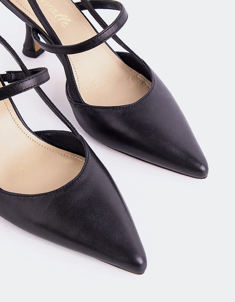 Lopik Black Leather