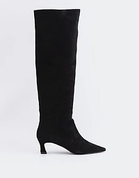 Lorenzie Black Suede