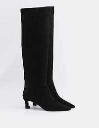 Lorenzie Black Suede