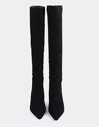 Lorenzie Black Suede