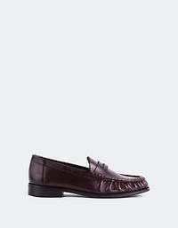 Luchino Burgundy Leather