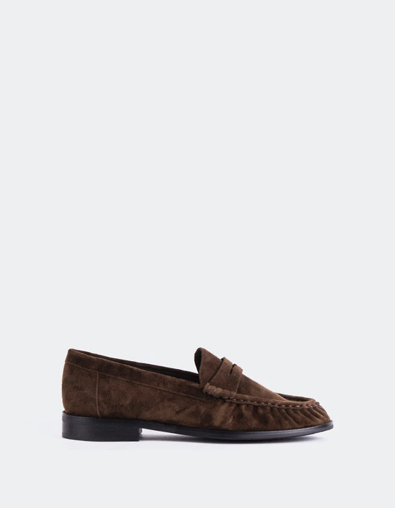 Luchino Brown Suede