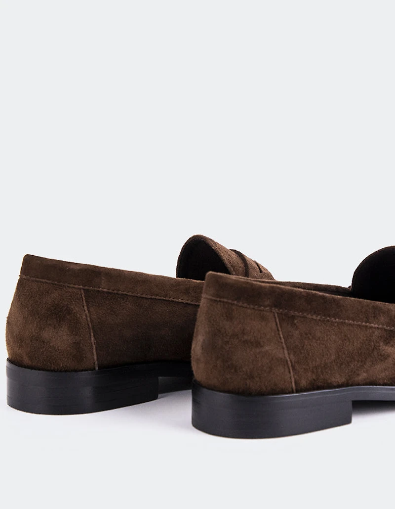Luchino Brown Suede