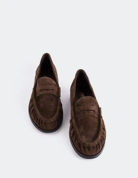 Luchino Brown Suede