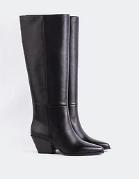 Luciano Black Leather