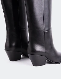 Luciano Black Leather