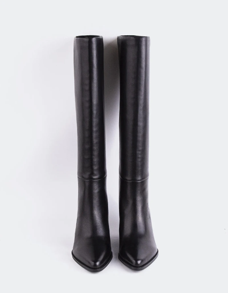 Luciano Black Leather