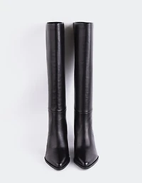 Luciano Black Leather