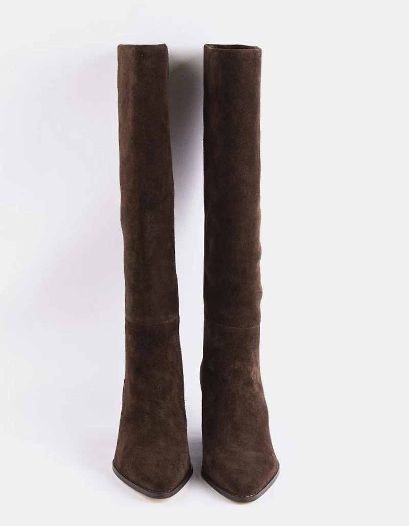 Luciano Brown Suede