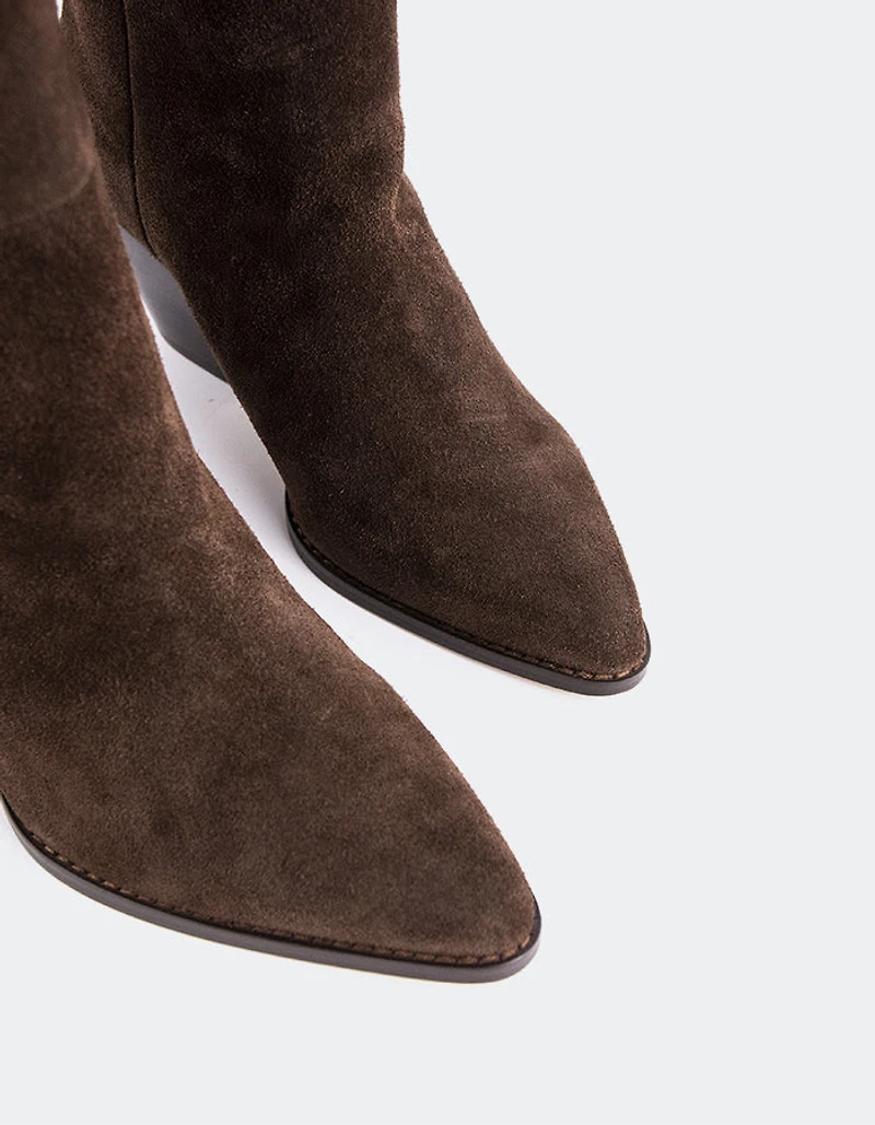 Luciano Brown Suede