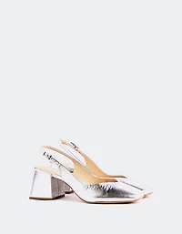 Lysiah Silver Leather