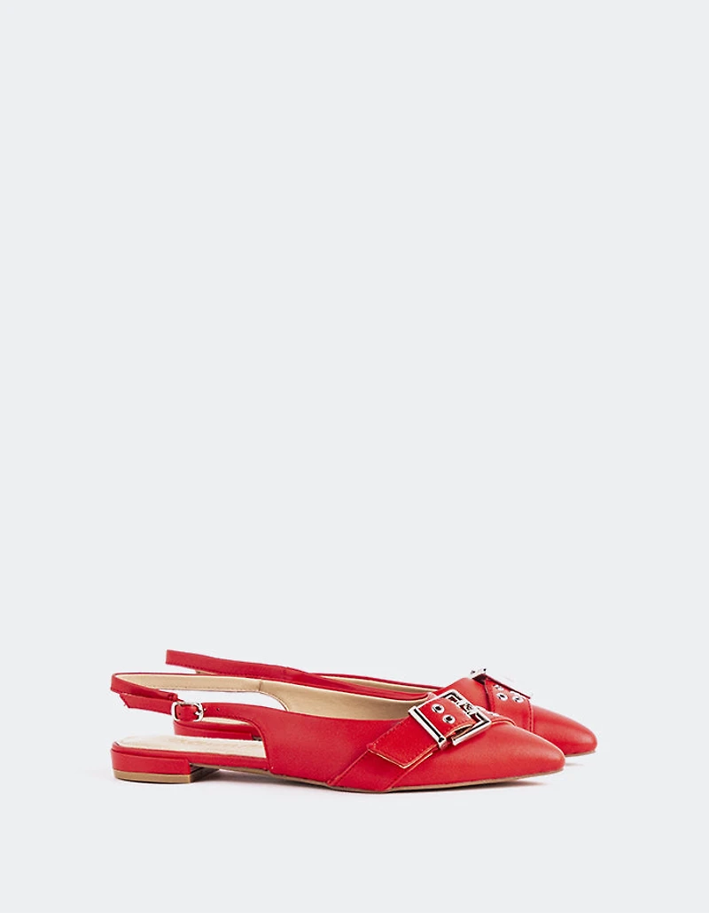 Marken Red Leather
