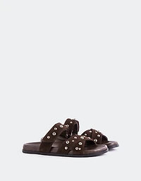 Maureen Chocolate Suede