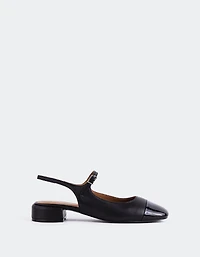 Miltonia Black Leather