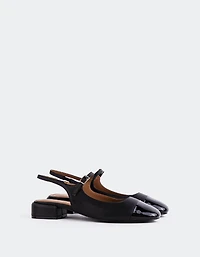 Miltonia Black Leather