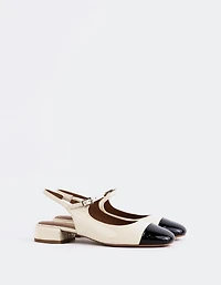 Miltonia Black/Cream Patent