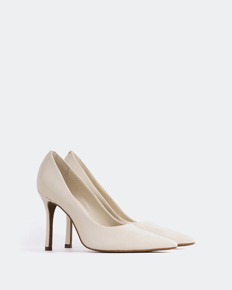 Moraya Off White Leather