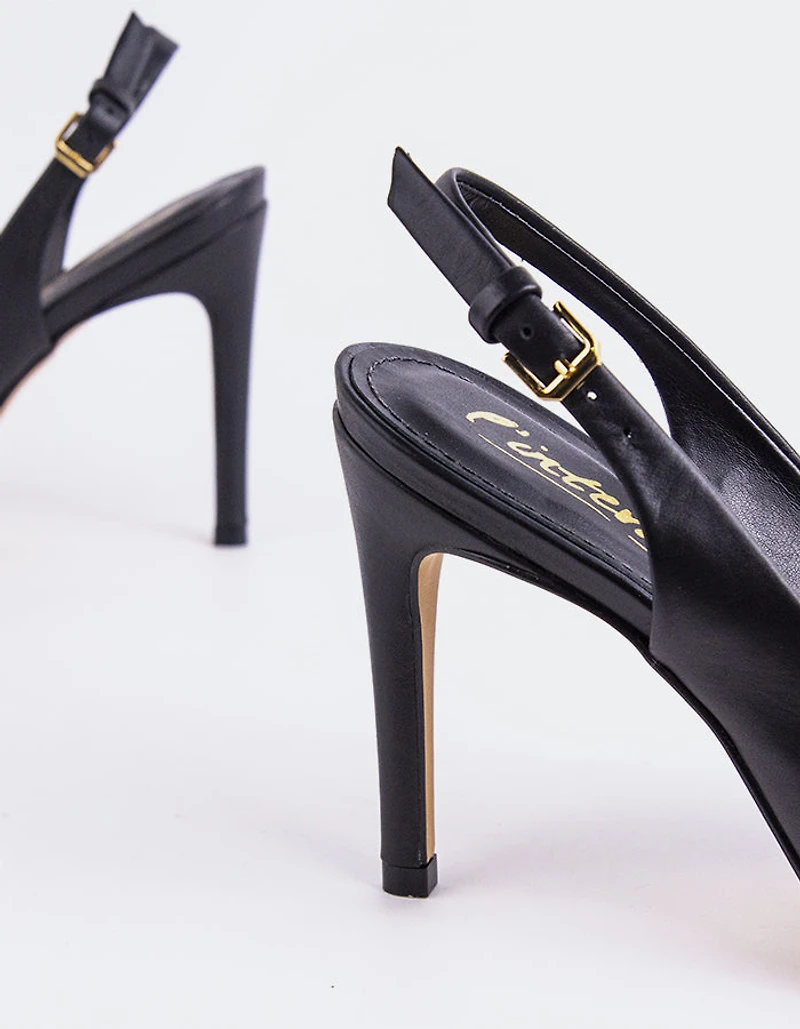 Morisha Black Leather