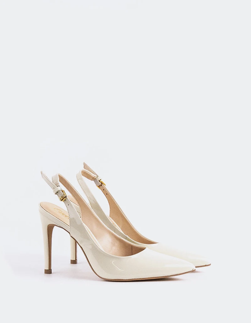 Morisha Off White Patent