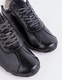 Mornetty Black Leather