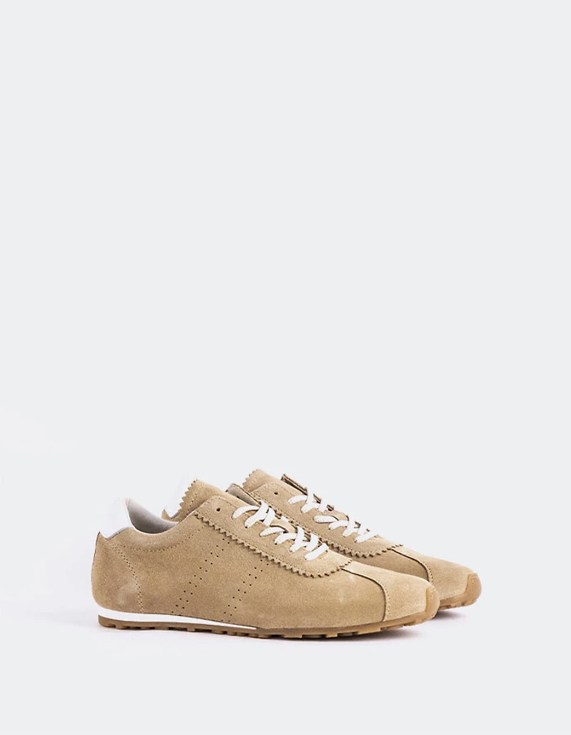 Mornetty Nude Suede