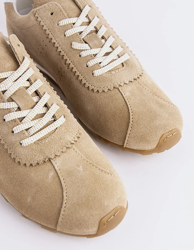 Mornetty Nude Suede