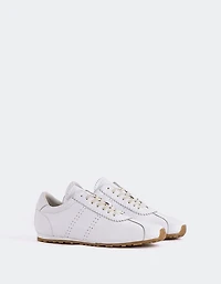 Mornetty White Leather