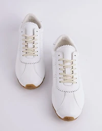 Mornetty White Leather