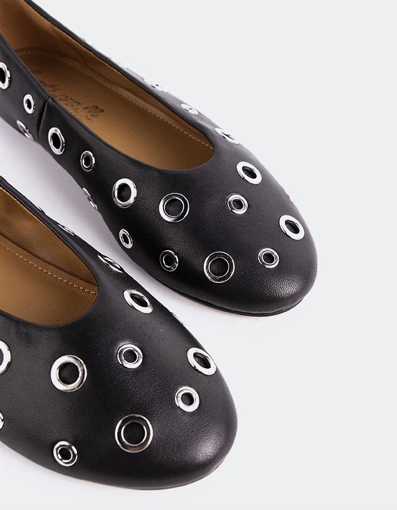 Ohrid Black Leather