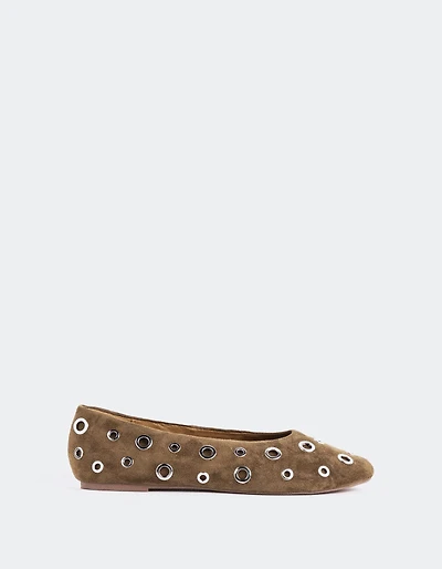 Ohrid Taupe Suede