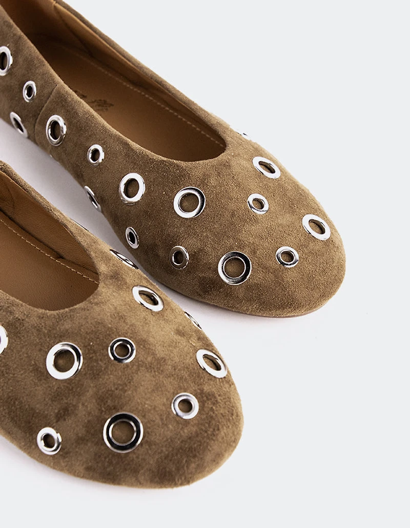 Ohrid Taupe Suede
