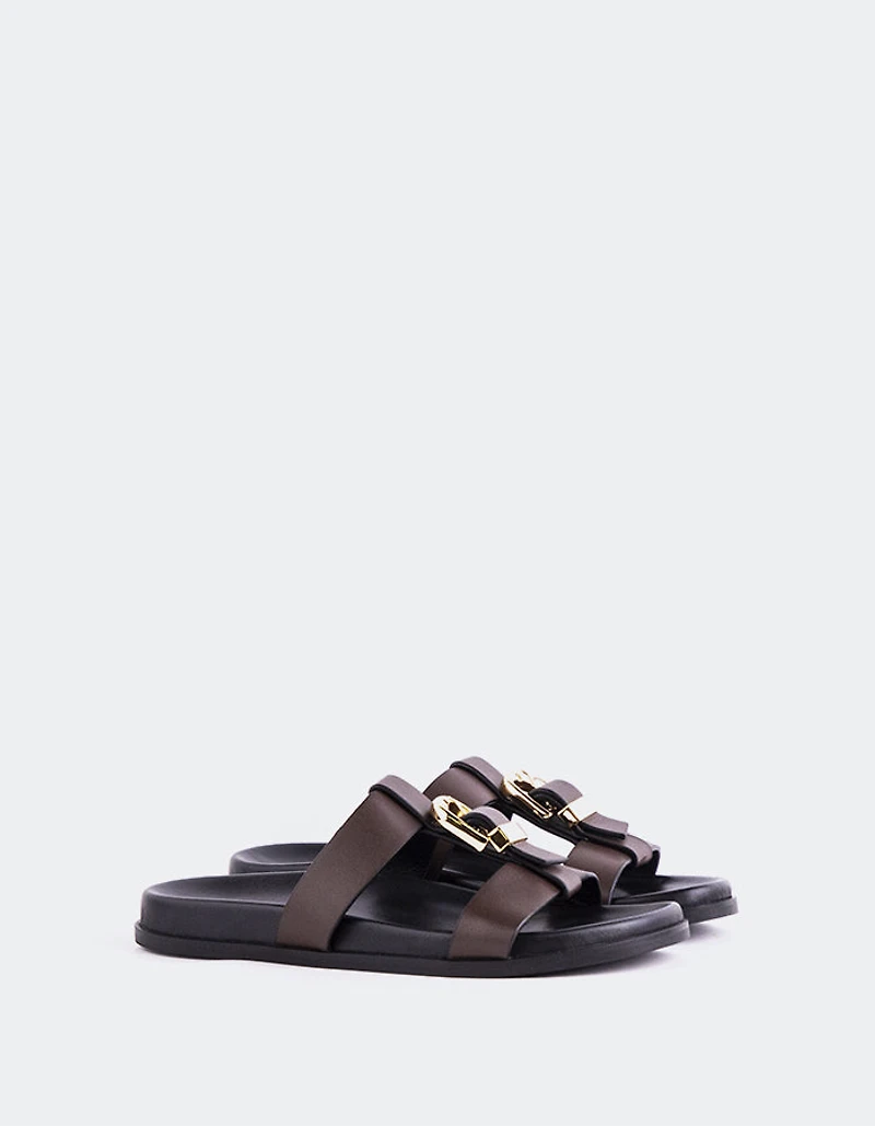 Omma Chocolate Leather