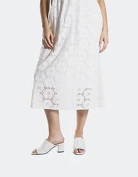 Pelham Off White Leather