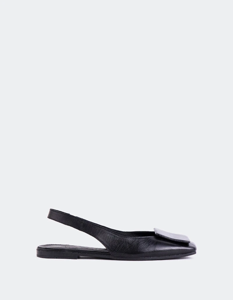 Philema Black Leather